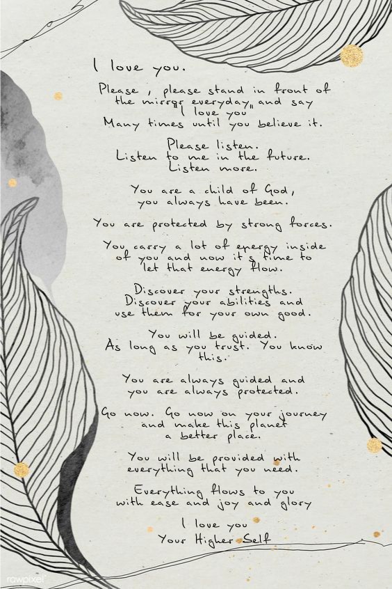 A Message From The Higher Self