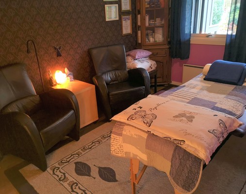 Healing Bench Set Up